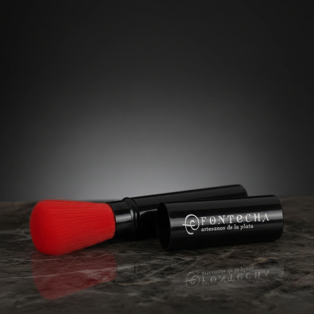 Brocha de maquillaje personalizada con nombre